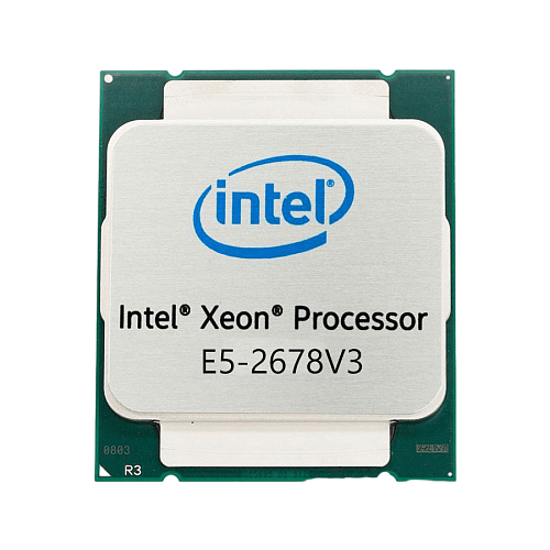 Серверный процессор б/у Intel E5-2678v3 FCLGA2011-3 2.5Ghz-3.3GHz 30MB